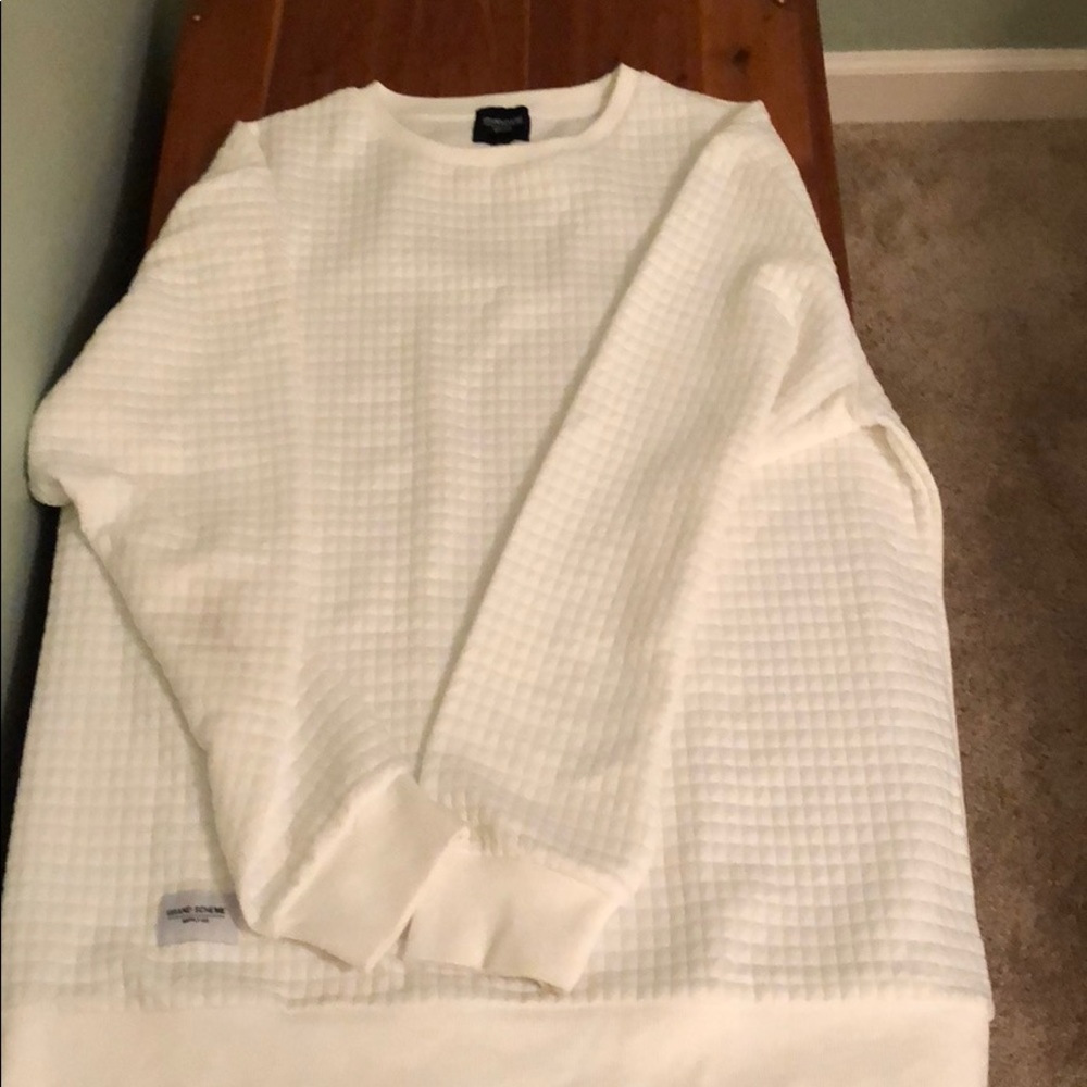 White sweater